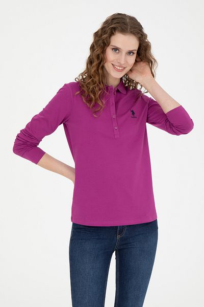 U.S. Polo Assn. Hanorac de bază violet de damă 50271573 -VR037