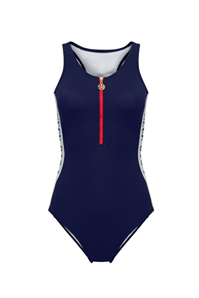 U.S. Polo Assn. Kadın Lacivert Melanj Mayo 50263228-VR120