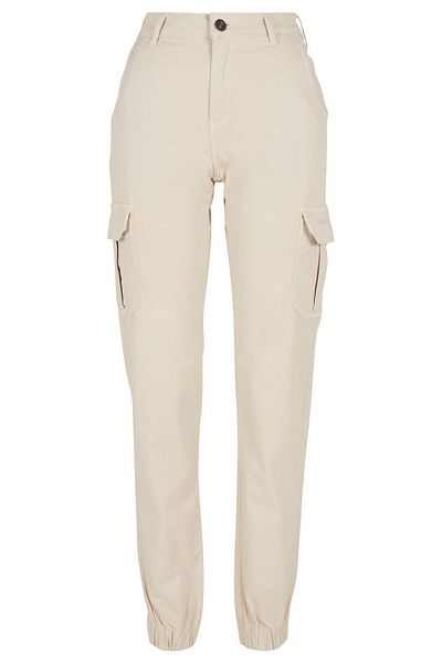 Urban Classics Damen Ladies High Waist Cargo Pants
