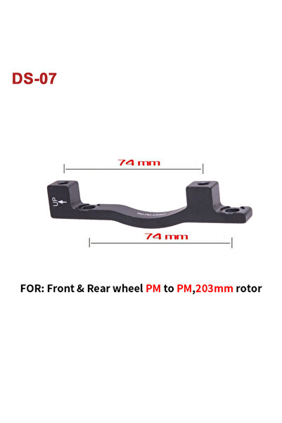 ZTTO قطعة واحدة من دعامة فرامل قرص الدراجة الجبلية خفيفة الوزن DS07 فقط من PM...