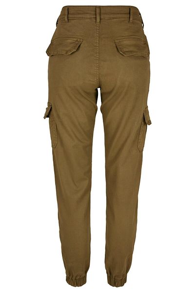 Urban Classics Damen Ladies High Waist Cargo Pants