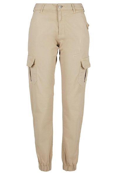 Urban Classics Damen Ladies High Waist Cargo Pants