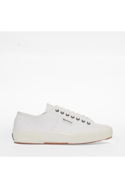 Superga 2750 Og Leather Unisex Beyaz Bileksiz Sneaker