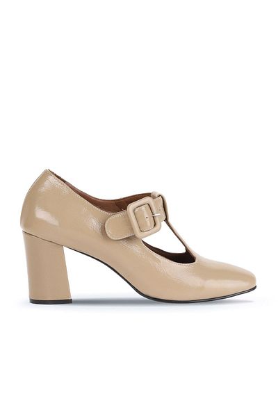 Bueno Shoes Дамски обувки на висок ток от норка с лачена кожа 01wd1000