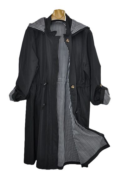 elma abone Plus Size Trench Coat