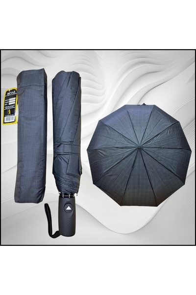 Rainwalker Fiber Gövde Otomatik Rüzgarda Kırılmayan 10 Telli Şemsiye