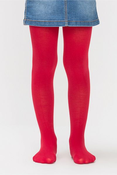 Penti Red Girls' Extra Cotton Pantyhose