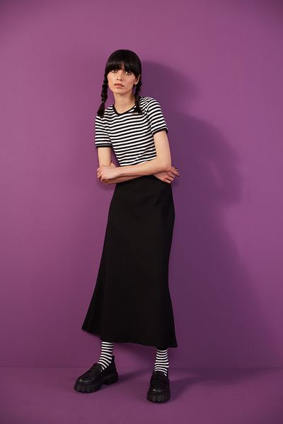 Penti Crew Neck Striped Top-wednesday Collection