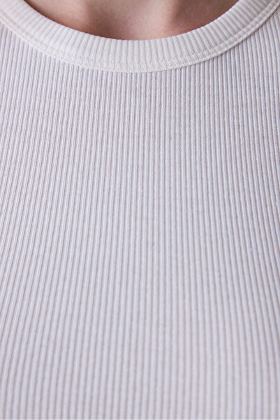 Penti Beyaz Halter Yaka Üst