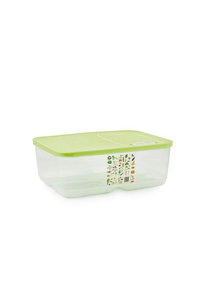 Tupperware Greenhouse Series Vegetable and Fruit Storage Container Lime 9.9 Lt