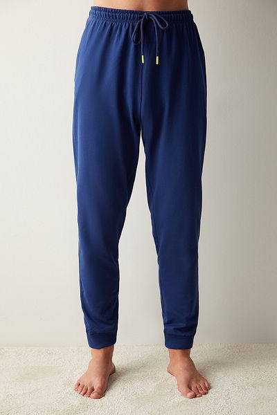 Penti Ανδρικό ίσιο Navy Blue Jogger παντελόνι