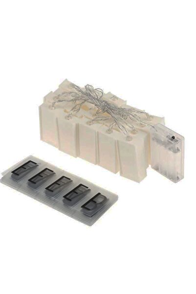 Go İthalat 10'lu Lightbox Işıklı Harf Mesaj Panosu Dekoratif Harf Işık Zinciri (4738)