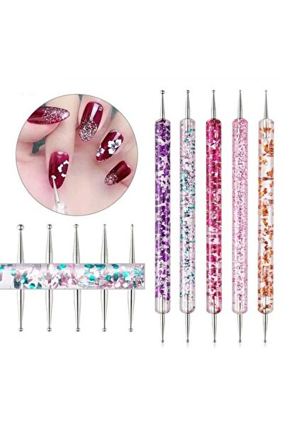 ELLEA NAIL Simli Dolls Takım 5 'li