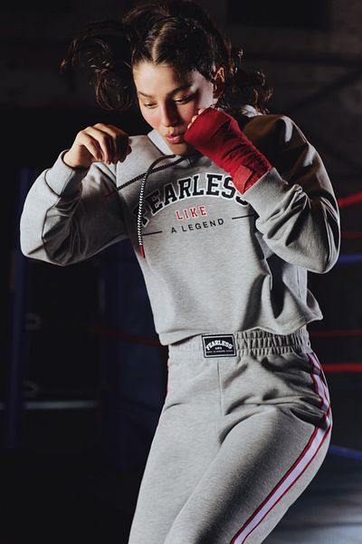 Penti Fearless Gray Jogger Sweatpants - Seren Ay Çetin Collection