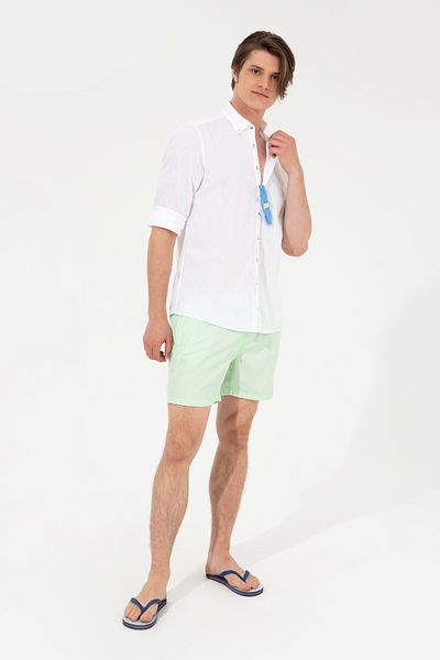 U.S. Polo Assn. Men's Mint Swim Shorts 50245363 -Vr090