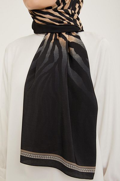 Armine Modal Shawl - 5747-03 Zebra