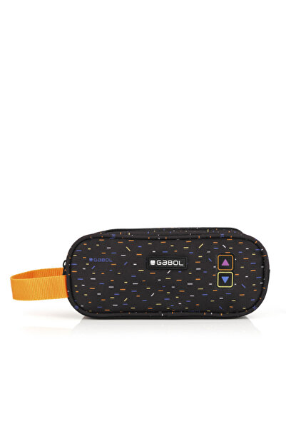 Gabol Unisex crni školski držač za olovke - Virtuelna olovka sa tri oka Torba