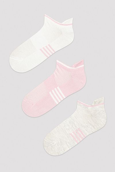 Penti Multicolored Sporty 3in1 Footsies
