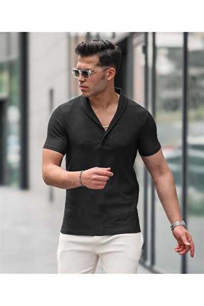 Valiberta Smokin Yaka Gömlek - Siyah