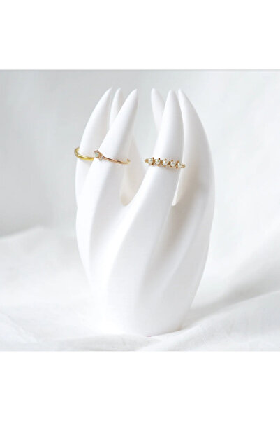 Rapithwin Suport decorativ pentru inele spiralat cu 6 brațe