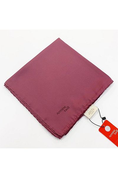 Armine Απλό Κασκόλ Twill - Ανοιχτό Cherry