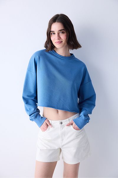 Penti Hanorac albastru FT Crop