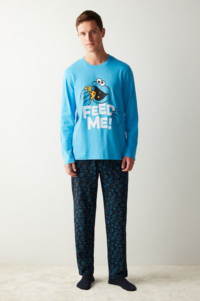 Penti Σετ πιτζάμες Feed Me Pants Blue