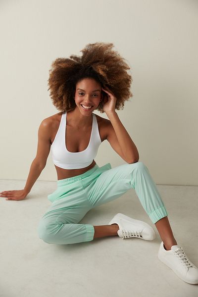 Penti Pantaloni de jogger sport Mintgreen Bu4u