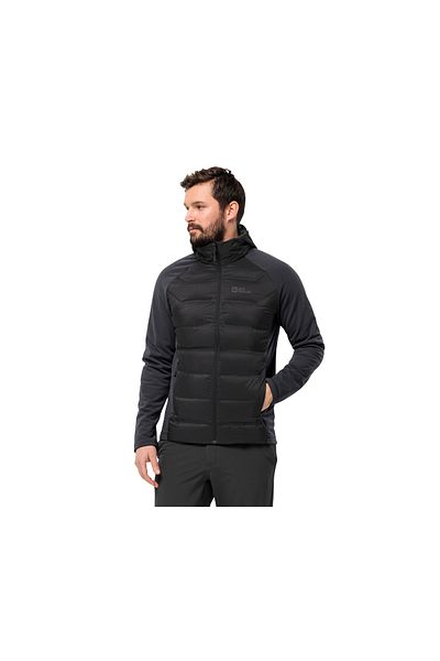 Jack Wolfskin Tasman down Hybrid (700 Goose Feather Filled) Men's Outdoor Coat Colorful