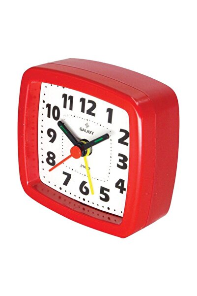 Galaxy Premium Serisi MS100 Masa Üstü Çalar Saat Kırmızı