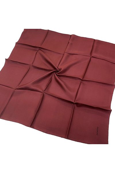 Armine Eșarfă simplă de mătase - 22 Burgundy Twill