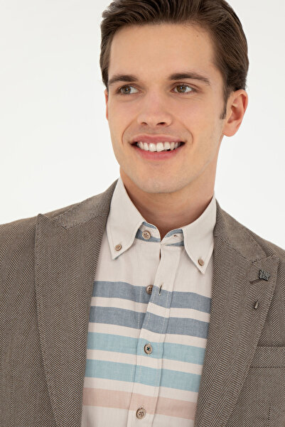 U.S. Polo Assn. Men's Brown Jacket 50273341 -Vr029