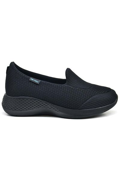 KİNG PAOLO King Paolo T6591 Krakers Air Casual - Negru - Pantofi de damă