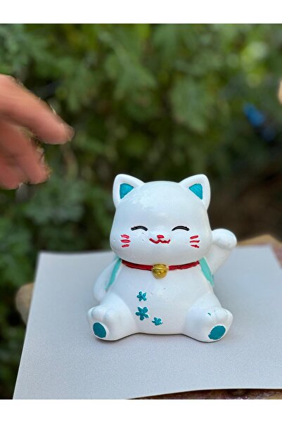 Home Kedi Kalemlik Obje, Masa Dekoru Kedi kalemlik(ANAHTARLIK HEDİYELİ)