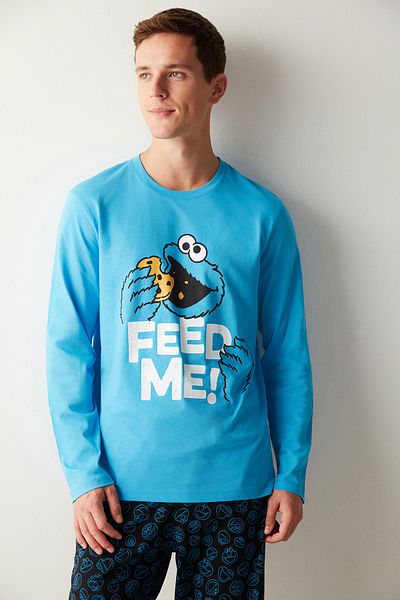 Penti Σετ πιτζάμες Feed Me Pants Blue