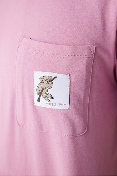 Penti Koala Lila Şortlu Pijama Takımı