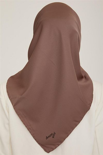 Armine Απλό μαντήλι Twill - Dark Mink 783