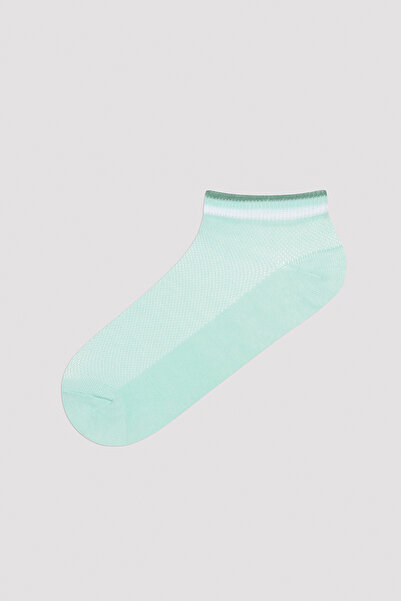 Penti Κάλτσες μποτάκια 3 τεμαχίων με απαλό χρώμα ριγέ μέντα