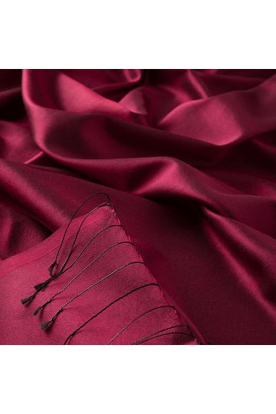 ipekevi Single Sided Silk Shawl - Pansy