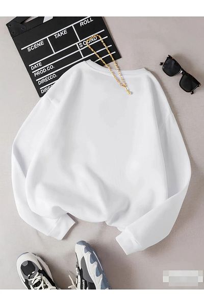 Machetta Hanorac oversize unisex cu imprimeu inimă