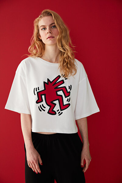 Penti Harring T-shirt-keith Συλλογή Haring