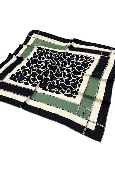 moda trend Κασκόλ Twill - 2135 - Oil Green