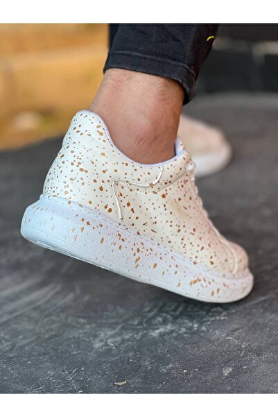 BESKAR Ανδρικά παπούτσια KB X500 White Casual – Αντιολισθητική σόλα