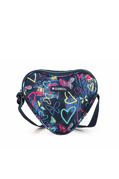 Gabol Tizas Heart-Shaped Children's Bag with Adjustable Strap