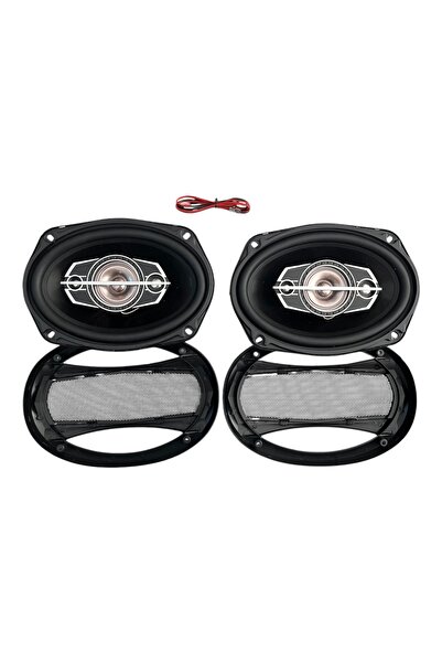MEGAHAWK T-6995 6x9 800Watt Oval Oto Hoparlör Takımı 2 Adet Kapaklı