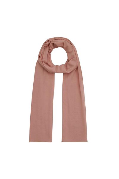 ipekevi Plain Cotton Shawl - Powder