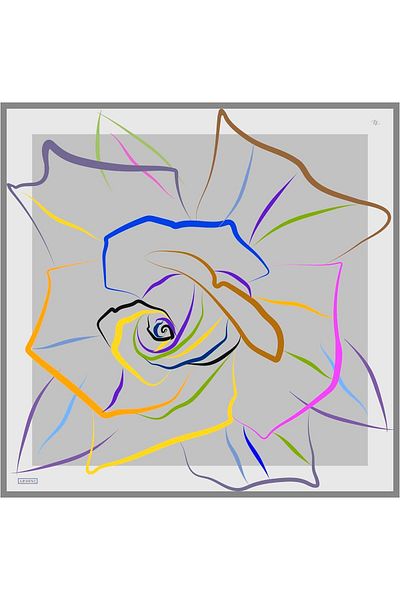 Armine 2024 Summer Silk Twill Scarf - 9115-35