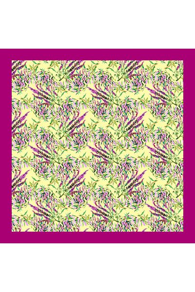 nehir eşarp Colorful Flowers Patterned Scarf Bandana