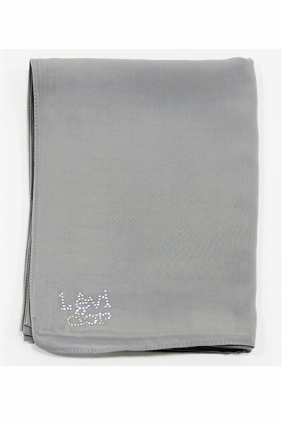 Levidor شال حرير المدينة - رمادي