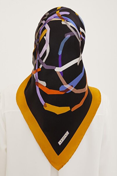 Armine Silk Scarf 2023 Summer 8902-38 Twill